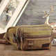Men Canvas Fanny Pack With 4 Zipper Pockets Waist Bag - EX-STOCK CANADA