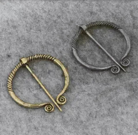 Viking Cowboy Badge Belt Buckle Collar Brooch - EX-STOCK CANADA